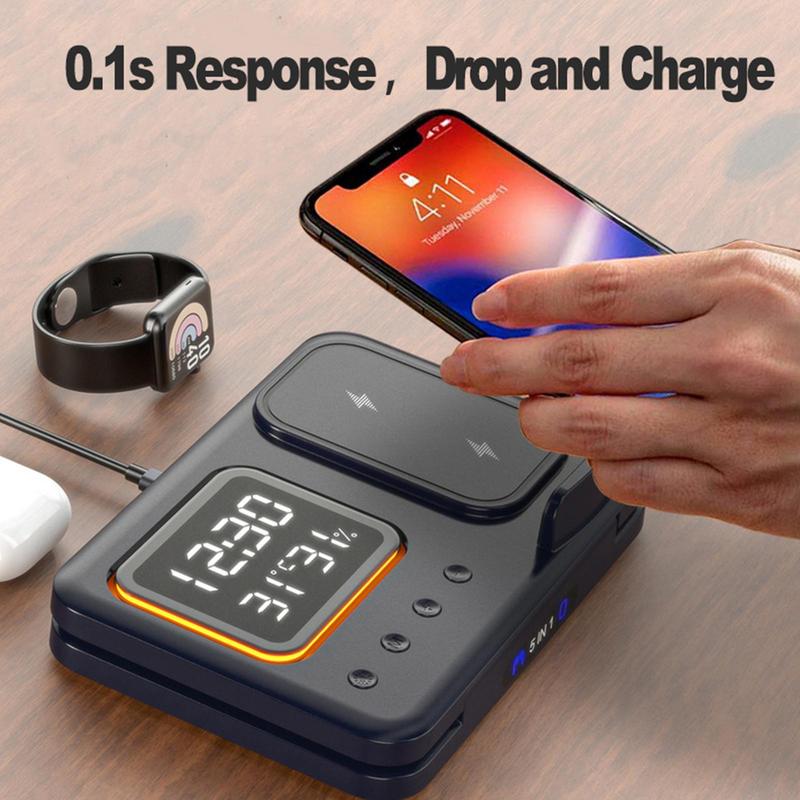 ChargeDock 5-in-1 Wireless Alarm Station