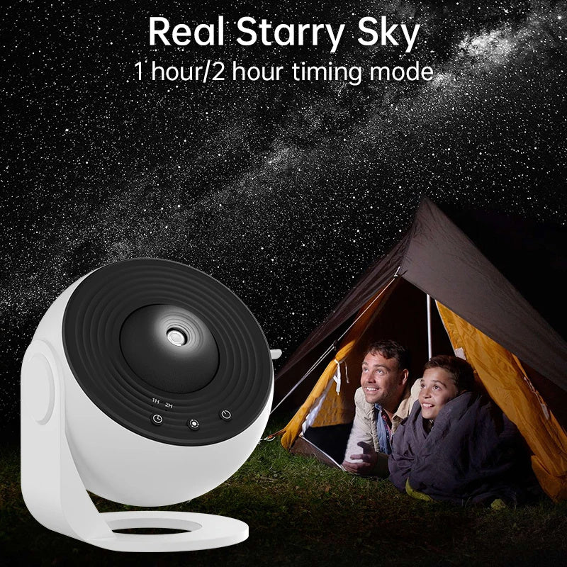 GalaxyGlow Star Projector Lamp