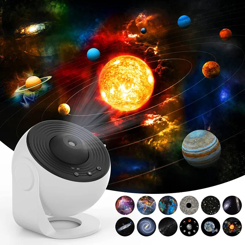 GalaxyGlow Star Projector Lamp