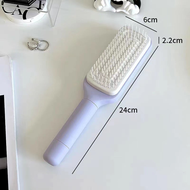 SilkGlide 4-in-1 Self-Cleaning Hair Brush
