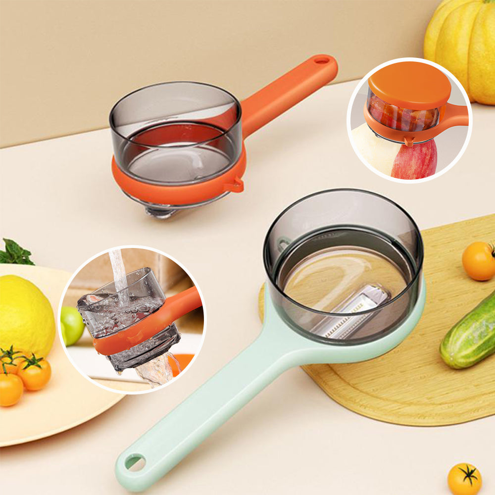 SmartPeel Kitchen Peeler with Storage Bucket