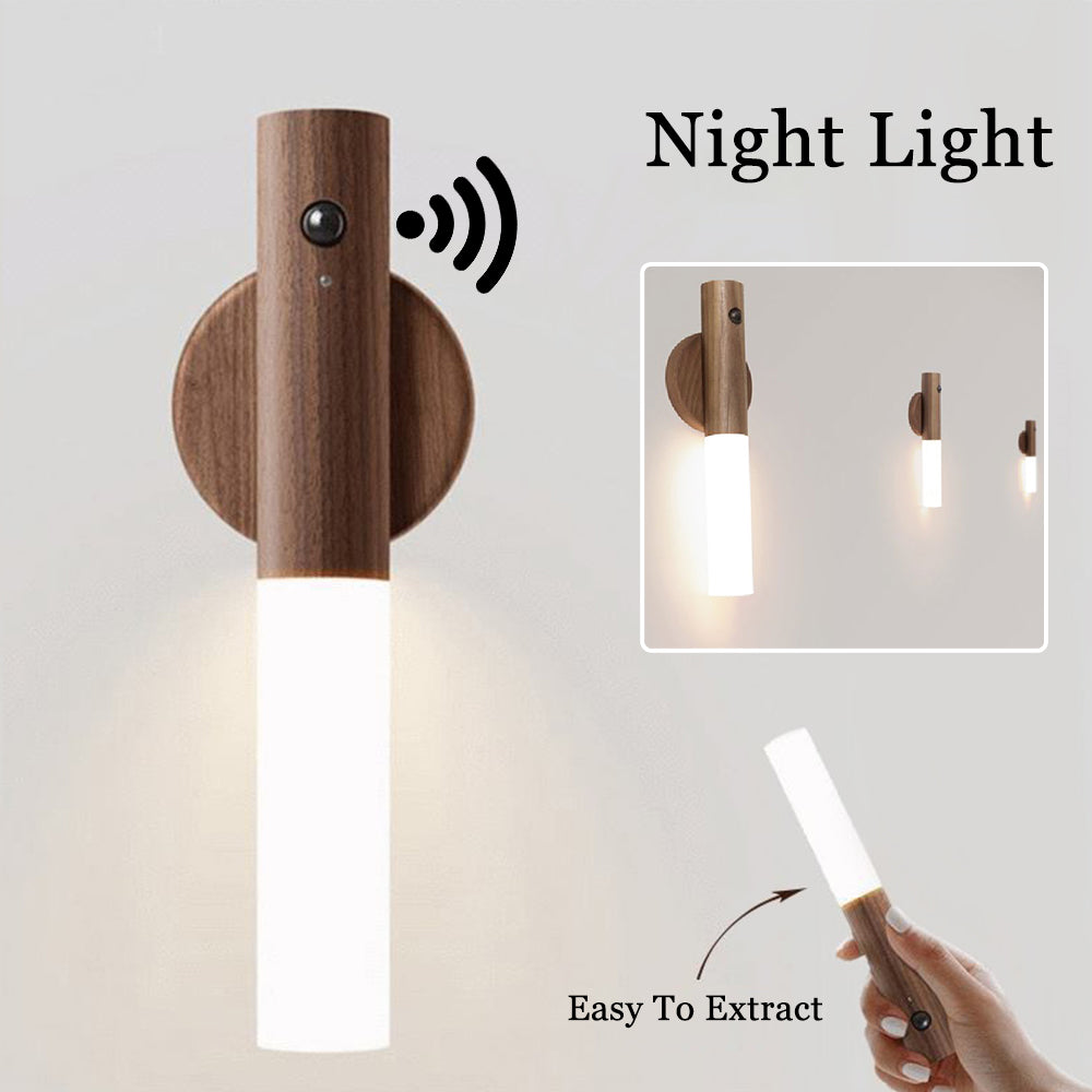 LumiWood Motion Sensor Wall Light