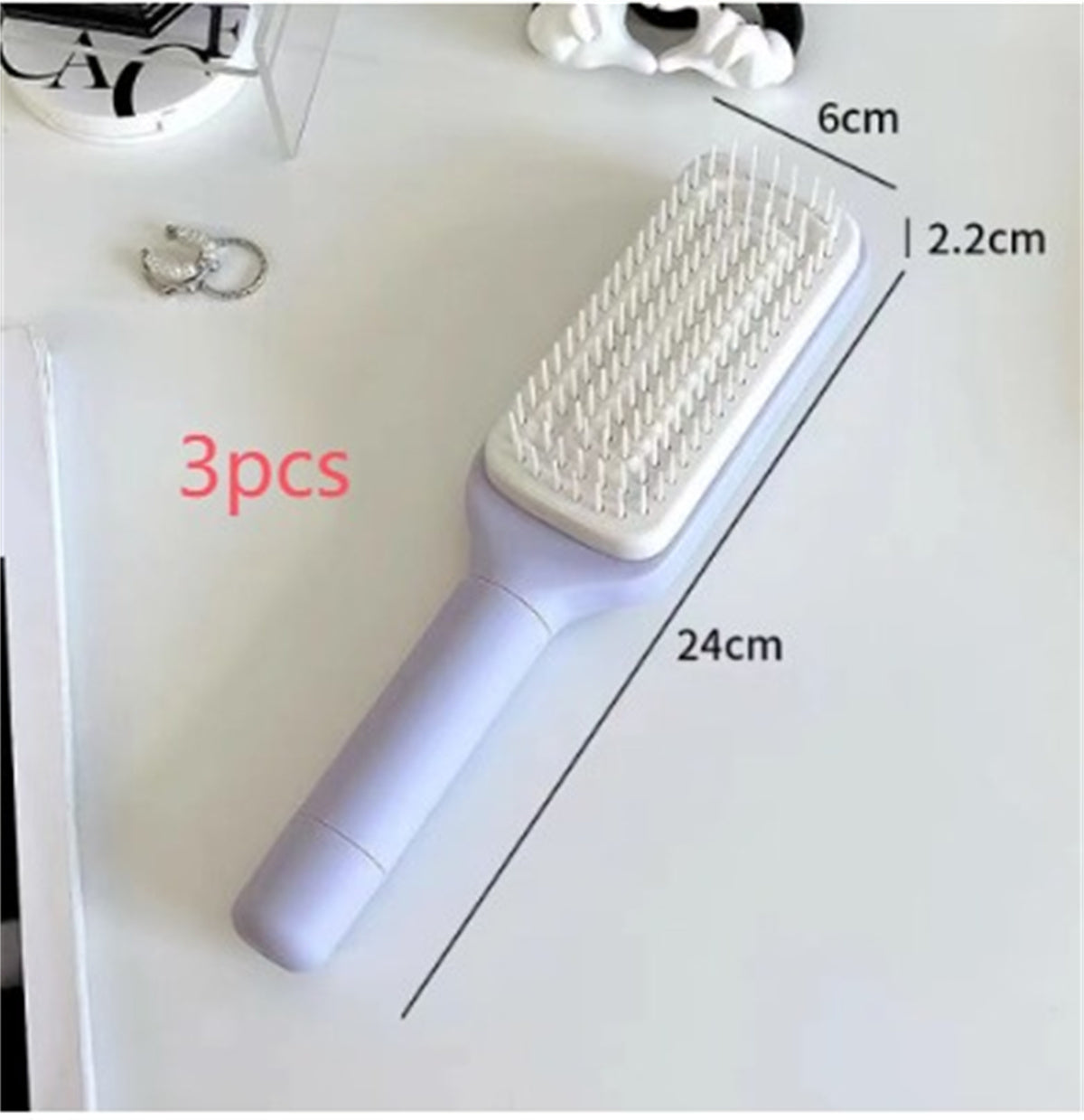 SilkGlide 4-in-1 Self-Cleaning Hair Brush