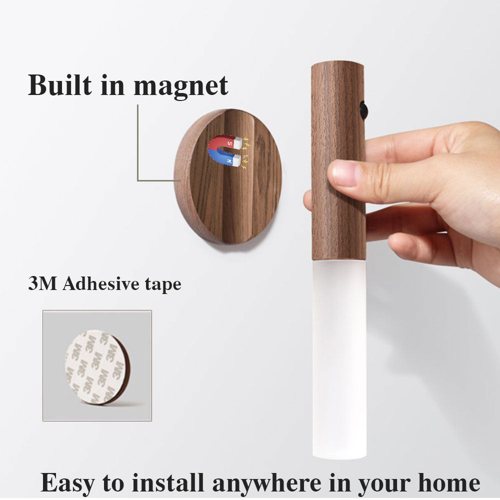 LumiWood Motion Sensor Wall Light