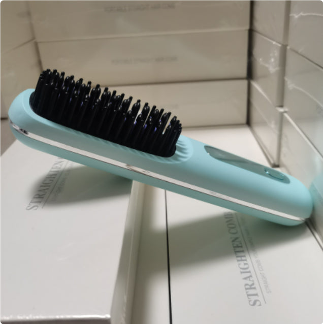StyleGlide 2-in-1 Hair Straightener Brush