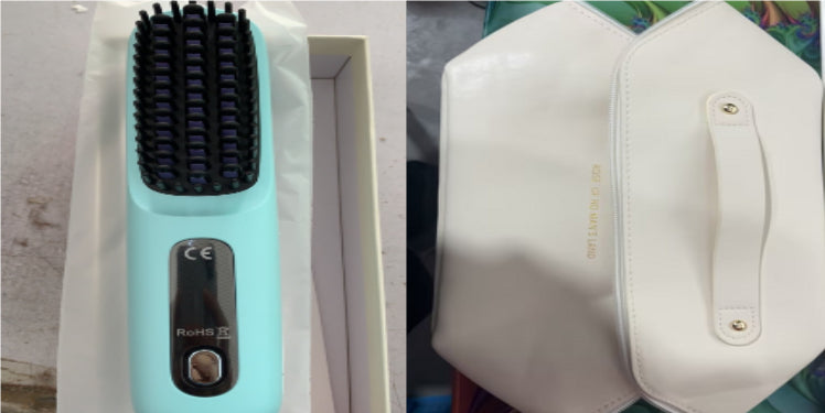 StyleGlide 2-in-1 Hair Straightener Brush