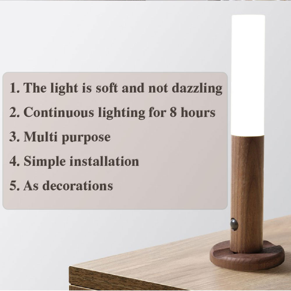 LumiWood Motion Sensor Wall Light