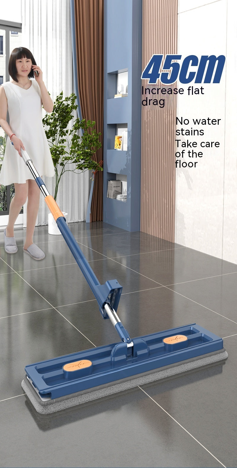 FlexSpin 360° Flat Mop